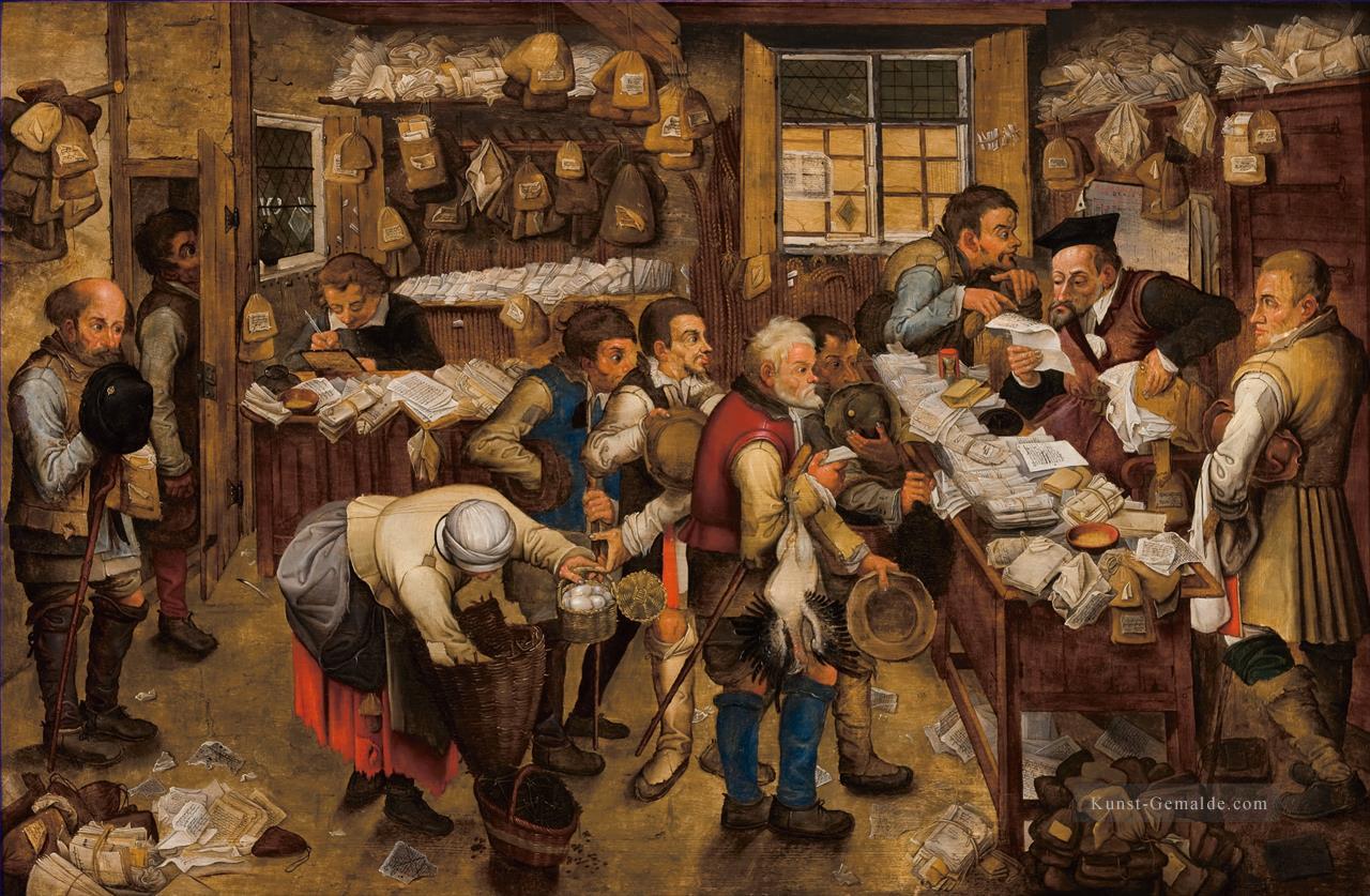 Der Zöllner Büro Pieter Brueghel der Jüngere Ölgemälde